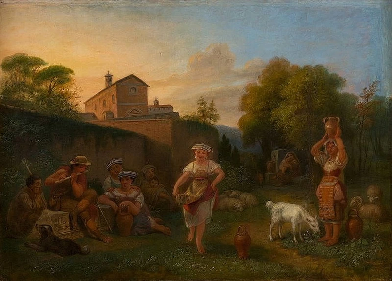 La danza alla fontana